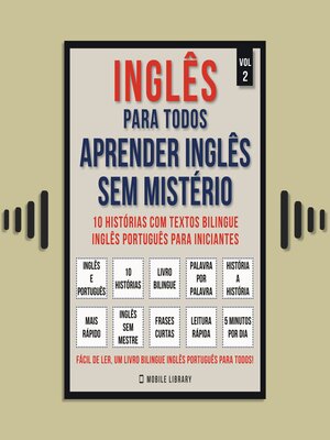cover image of Inglês para todos--Aprender inglês sem mistério (Vol 2)